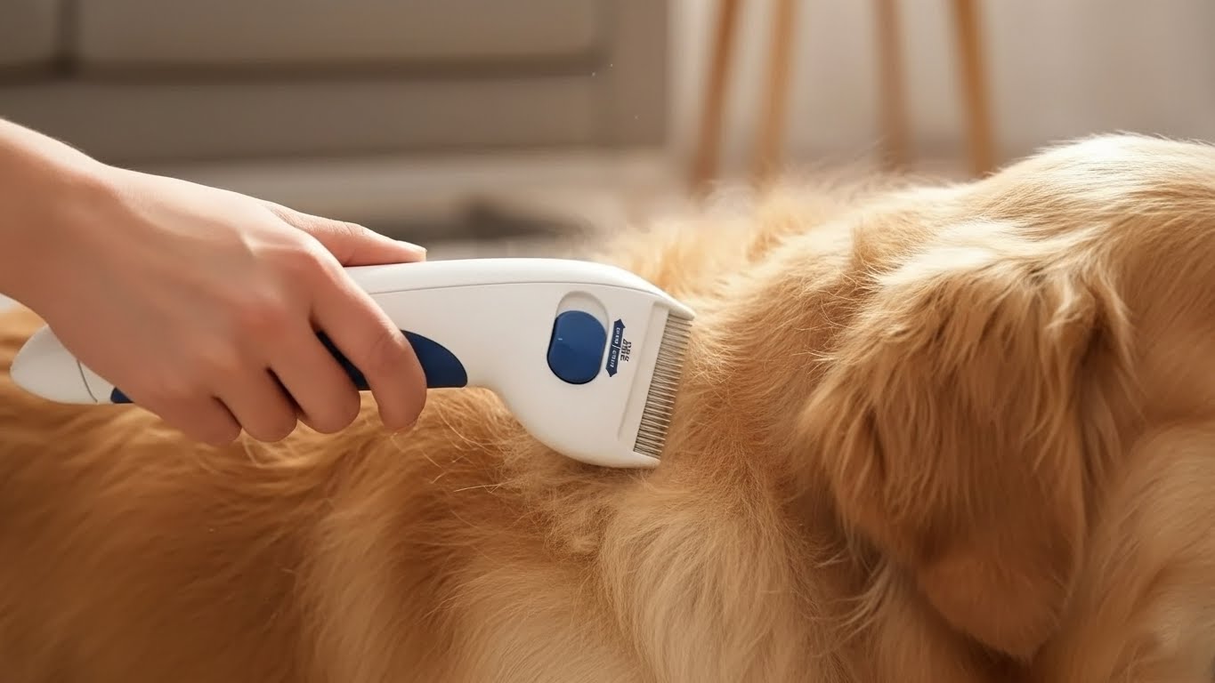 Cepillo Eléctrico Mata Pulgas