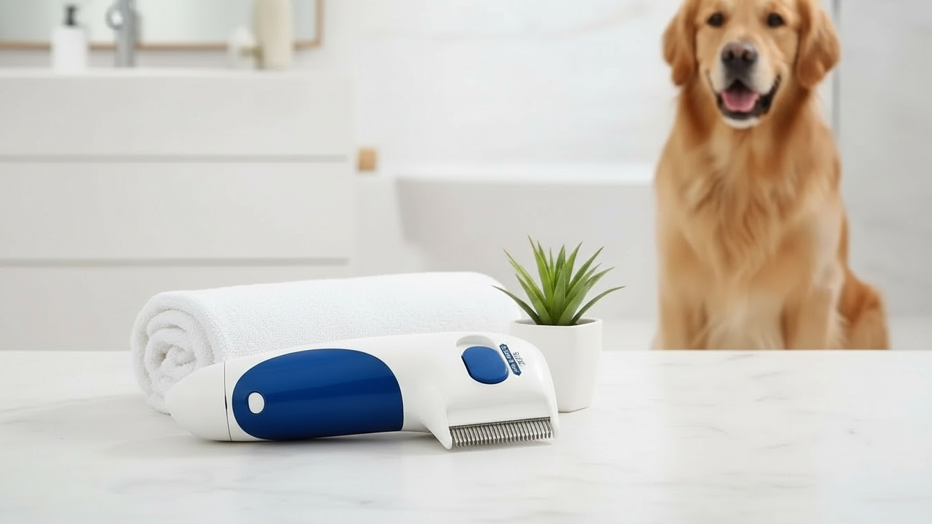 Cepillo Eléctrico Mata Pulgas